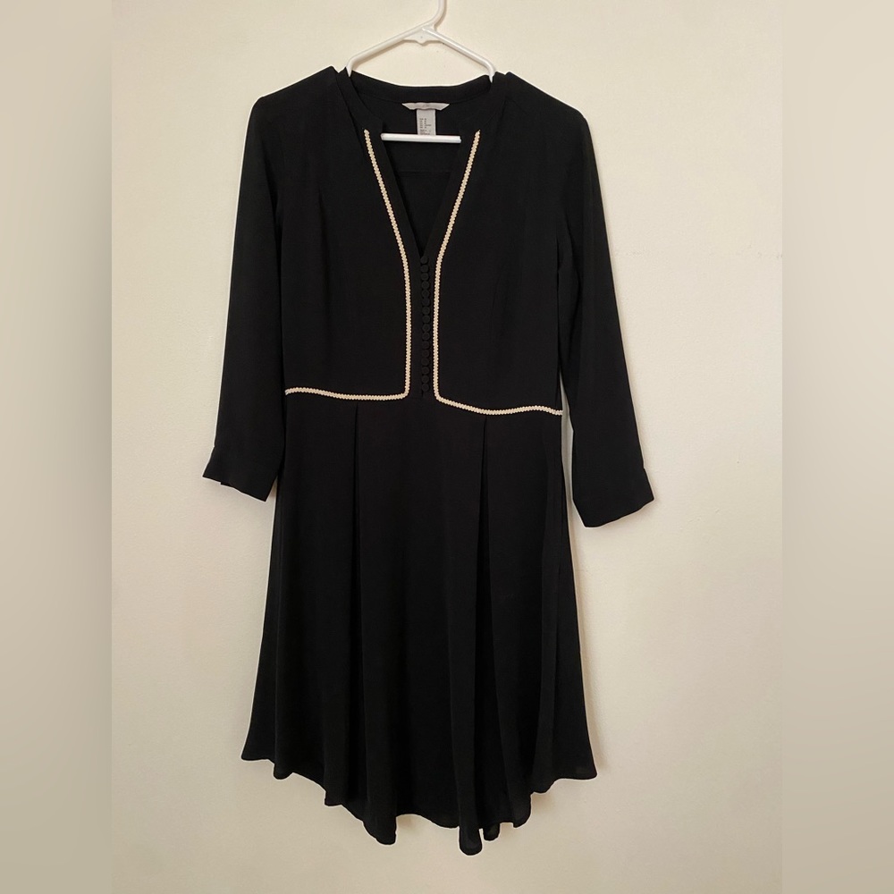 H&M Classy Black Dress Size 10